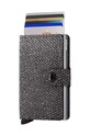 Kožená peňaženka Secrid Miniwallet Sparkle Silver MSp.Silver strieborná ZA00