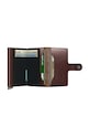 Accesorii Secrid portofel de piele MDu.DarkBrown maro