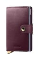 Кожаный кошелек Secrid кожа бордо MDu.Bordeaux