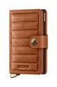 Кожаный кошелек Secrid кожа коричневый MEl.Cognac