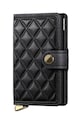 Secrid portofel de piele piele negru MEd.Black