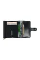 Usnjena denarnica Secrid Aluminij, Naravno usnje