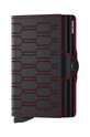 Peňaženka Secrid jemný vzor červená TFu.Black.Red