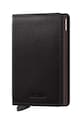 Kožená peňaženka Secrid Slimwallet Origina jednofarebný čierna SO.BLACK.BROWN