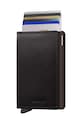 Kožená peňaženka Secrid Slimwallet Origina SO.BLACK.BROWN čierna ZA00