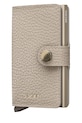 Secrid portofel de piele PEBBLE piele bej MPe.Cappuccino