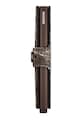 Secrid portofel de piele CRUNCH MCr.Gold maro