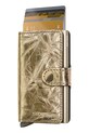 Шкіряний гаманець Secrid MCr.Gold золотий ZA00