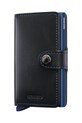 Secrid portofel de piele piele negru M.Black.Navy