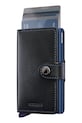 Шкіряний гаманець Secrid M.Black.Navy чорний ZA00