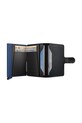 Accesorii Secrid portofel de piele M.Black.Navy negru