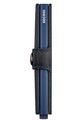 Secrid portofel de piele M.Black.Navy negru