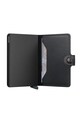 Secrid portofel de piele negru MPc.Black
