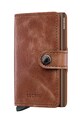 Шкіряний гаманець Secrid лицьова шкіра коричневий MV.Cognac.Brown