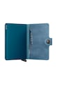 Secrid portofel de piele albastru MV.Teal