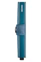 Secrid portofel de piele MV.Teal albastru