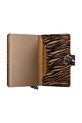 Шкіряний гаманець Secrid коричневий MZe.Beige