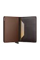 Secrid portfel skórzany brązowy SO.Chocolate