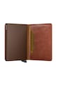 Secrid portfel skórzany brązowy SV.Cognac.Brown