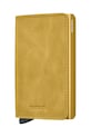 Secrid portfel skórzany skóra licowa żółty SV.Yellow