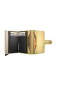 Accesorii Secrid portofel de piele MPe.Butter.Yellow galben
