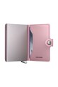 Secrid portofel de piele roz MEd.Rose