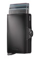 Secrid portfel skórzany DUSK Twinwallet.Dusk czarny ZA00