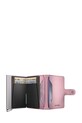 Akcesoria Secrid portfel skórzany EMBOSS DIAMOND MEd.Emboss.Diamond różowy
