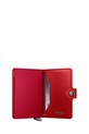 Secrid portfel skórzany EMBOSS DIAMOND czerwony MEd.Emboss.Diamond