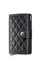 Secrid portfel skórzany EMBOSS DIAMOND skóra licowa czarny MEd.Emboss.Diamond