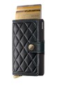 Secrid portfel skórzany EMBOSS DIAMOND MEd.Emboss.Diamond czarny ZA00