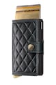 Secrid portfel skórzany EMBOSS DIAMOND MEd.Emboss.Diamond czarny ZA00