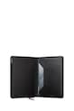 Secrid portofel de piele EMBOSS LINES negru SEl.Emboss.Lines