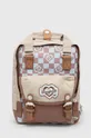 Doughnut rucsac Macaroon Mini Kaleido nu incape in A4 bej D124KD.000195