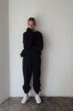 MUUV Spodnie MILD COTTON bawełna czarny spodnie.MILD.CO.black