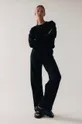 μαύρο Παντελόνι φόρμας MUUV. SUBTLE COTTON Γυναικεία