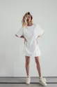 λευκό Φόρεμα MUUV Γυναικεία