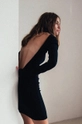 MUUV Sukienka Pure Backless czarny