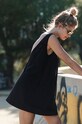 MUUV. sukienka bawełniana #SKATEGIRL suk.skategirl.black