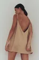 béžová Bavlnené šaty MUUV. sukienka #SURFGIRL Dámsky