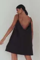 καφέ Βαμβακερό φόρεμα MUUV. sukienka #SURFGIRL Γυναικεία