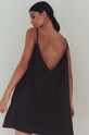 Бавовняна сукня MUUV. sukienka #SURFGIRL suk.surfgirl.black коричневий ZS24