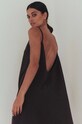 Одяг Бавовняна сукня MUUV. sukienka #SURFGIRL suk.surfgirl.black коричневий