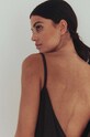 Бавовняна сукня MUUV. sukienka #SURFGIRL suk.surfgirl.black коричневий