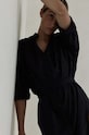 Îmbrăcăminte MUUV. rochie din bumbac suk.dl.BEACHSHIRT.black negru