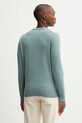 Odzież Marc O'Polo sweter z dodatkiem wełny M30506660174 turkusowy