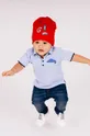 Giamo - Detská čiapka červená