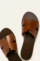 коричневий Wojas - Шкіряні шльопанці