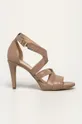 beige Wojas sandali in pelle Donna