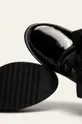 čierna Wojas - Kožené poltopánky